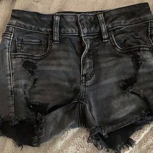 Black American eagle shorts